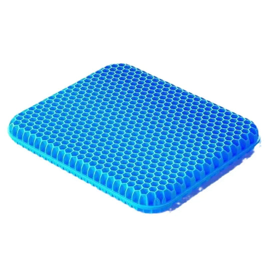 Gel Seat Cushion Breathable Cool Honeycomb Design for Pressure Relief Back Tailbone Pain for Car Home Office Chair Pad