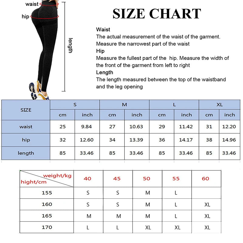 Women's Fitness Leggings Push Up Sport Legging Ladies High Waist Yoga Tights Workout Pants Casual Gym Wear Large Size Leggins