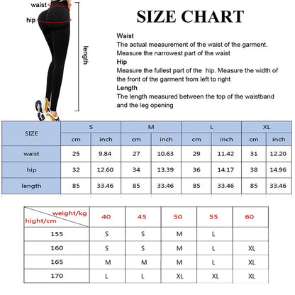 Women's Fitness Leggings Push Up Sport Legging Ladies High Waist Yoga Tights Workout Pants Casual Gym Wear Large Size Leggins